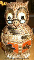 Wise Old Owl Cookie Jar - Japan